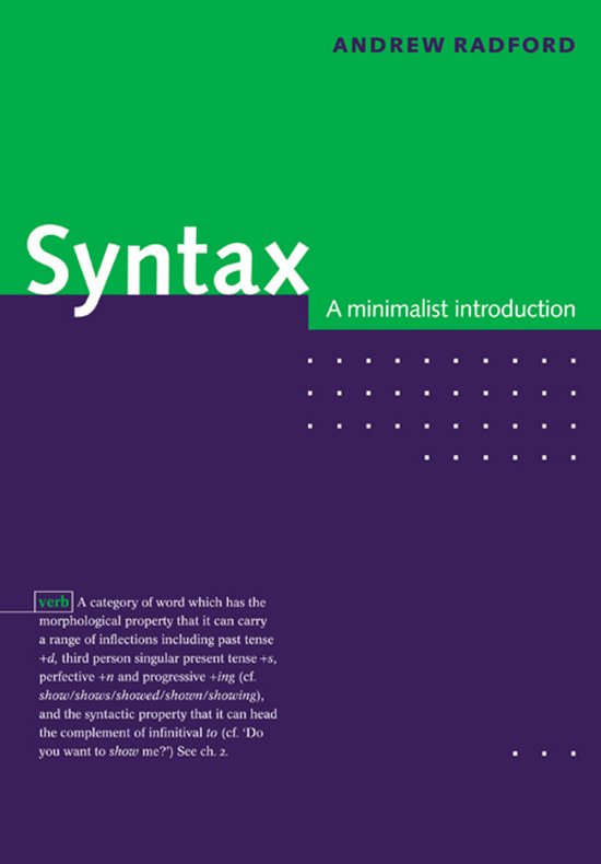Syntax - Andrew Radford