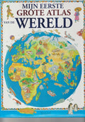 Mijn eerste grote Atlas van de Dieren - Illustraties:Maria Mantovani