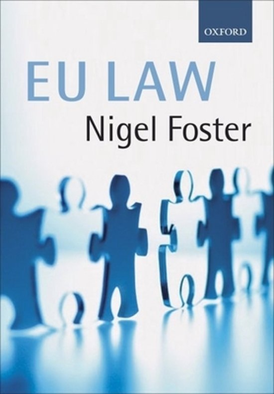 Foster on EU Law - Nigel Foster, Nigel Foster