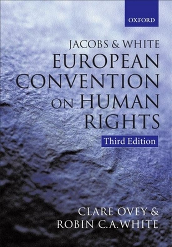 The European Convention on Human Rights - Francis G. Jacobs