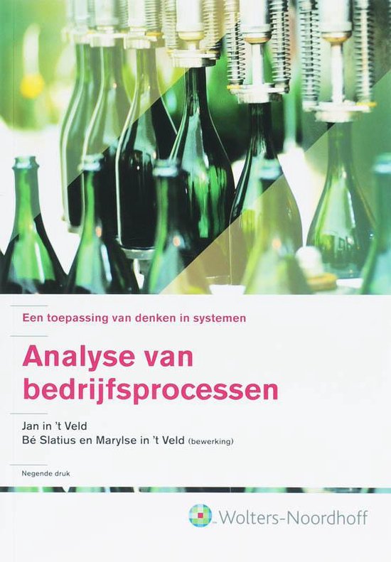 Analyse Van Bedrijfsprocessen - Jan In 'T Veld, Bé Slatius