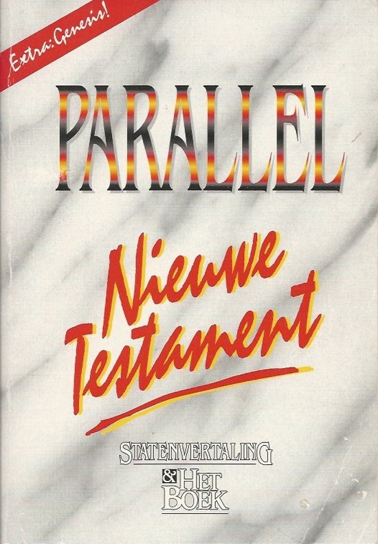 Bijbel n.t. het boek/stv parallel - 5X19,5 Cm 13
