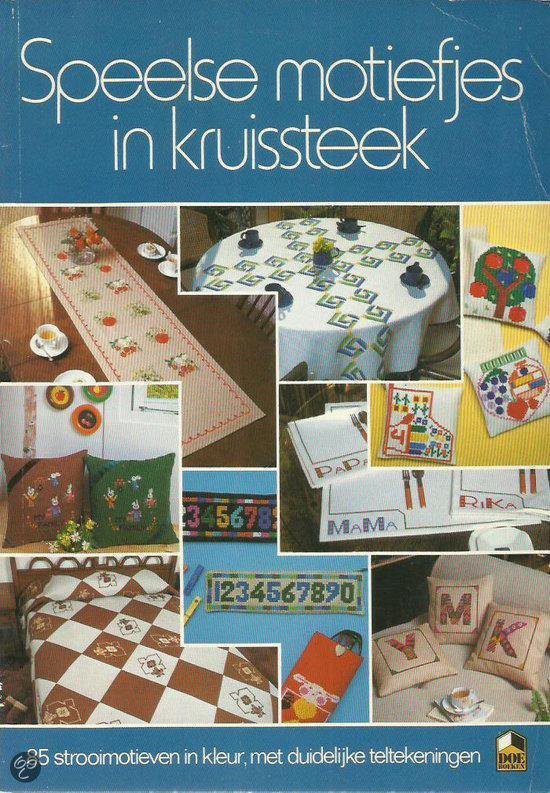 Speelse motiefjes in kruissteek - Ondori