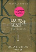 KLUWER COLLEGEBUNDEL 2004/2005 + CD - ROM - Auteur Onbekend