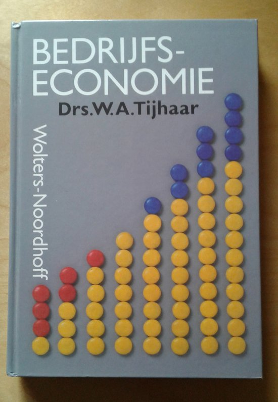 Bedryfseconomie hoger beroepsonderwys - W.A. Tijhaar