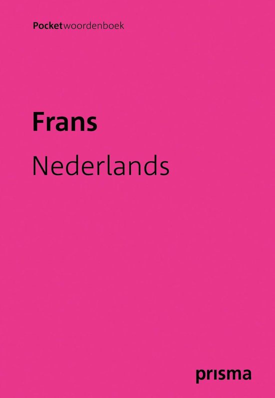 Prisma pocketwoordenboek Frans - Nederlands - A.M. Maas