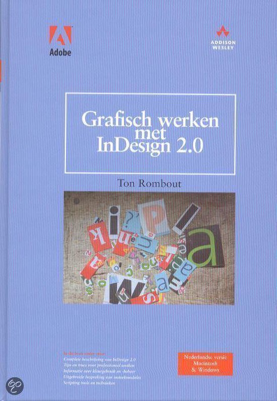 Grafisch Werken Indesign 2.0 Incl Cd Rom - Rombout Ton