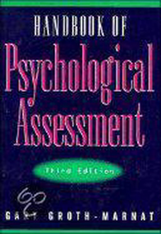 Handbook of Psychological Assessment - G Groth - Marnat, A. Jordan Wright