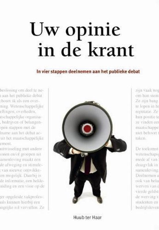 Uw opinie in de krant - H. Ter Haar