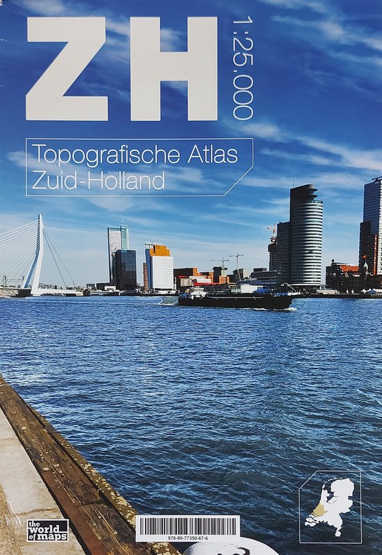 Topografische Atlas Zuid - Holland 1 : 25.000 - The World of Maps