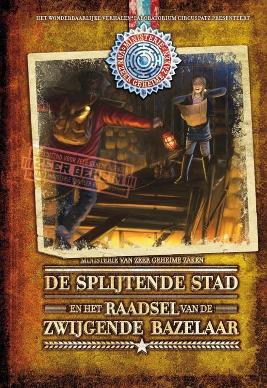 De splijtende stad en het raadsel van de zwijgende bazelaar - CircusPatz, Mariette Ciggaar