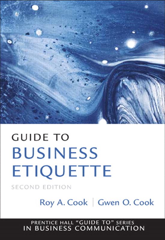 Guide to Business Etiquette - Cook, Gwen, Gwen O Cook