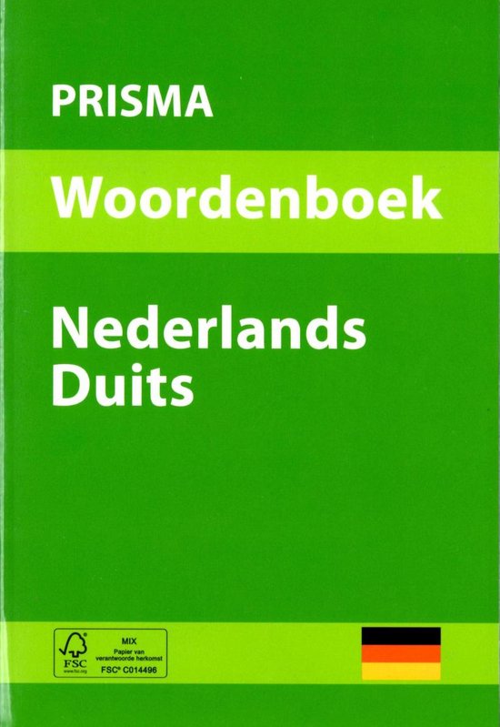 Prisma Woordenboek Nederlands Duits - Prisma, Merkloos