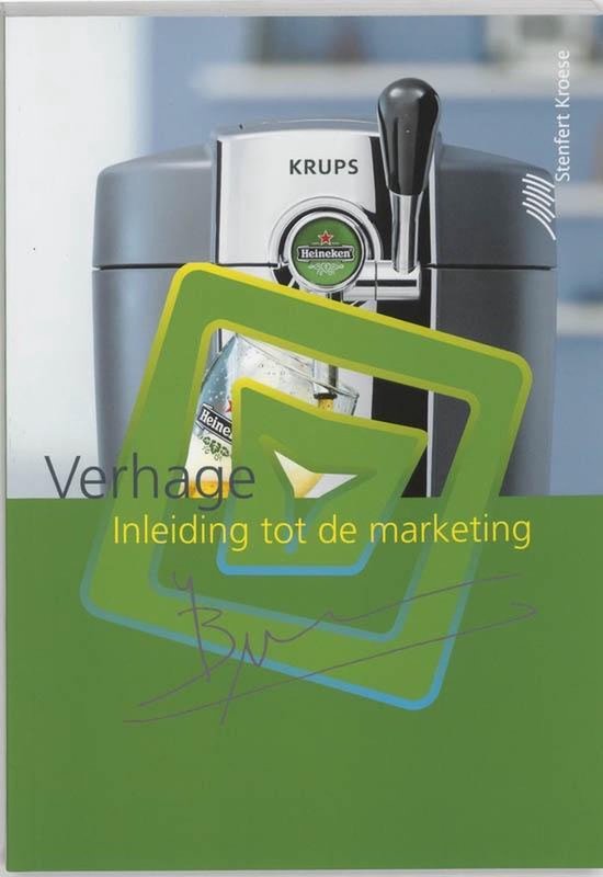 Inleiding tot de marketing - Bronis Verhage, Onbekend