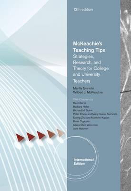 McKeachie's Teaching Tips - W. J. Mckeachie, Marilla Svinicki