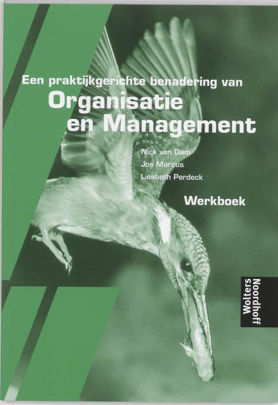 Werkboek Een praktijkgerichte benadering van Organisatie en Management - N. van Dam, J. Marcus