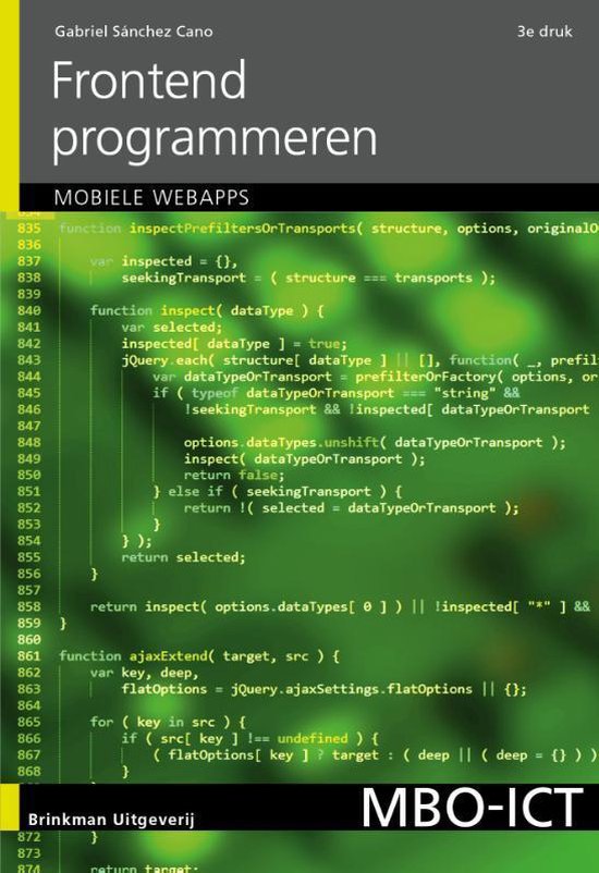 Frontend programmeren - Gabriel Sanchez Cano
