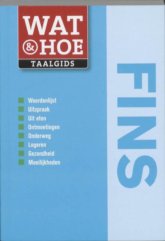 Wat En Hoe Taalgids Fins - Wat & Hoe Taalgids