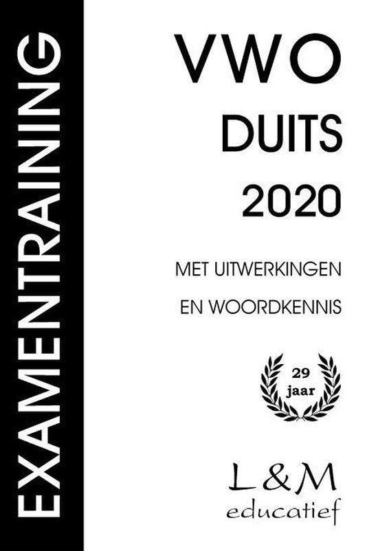 Examentraining Vwo Duits 2020 - M.T. Janssens, M.J. Rozemond