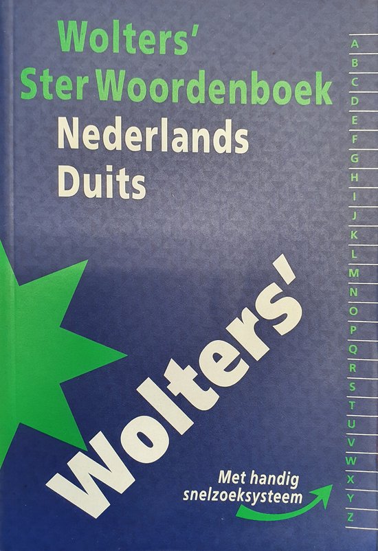 Wolters'ster wdb nederlands - duits - Bos, H.C. Dijksma