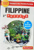 Denksport Filippine puzzels 3 sterren - Denksport puzzelboek voor volwassenen 192 pagina's