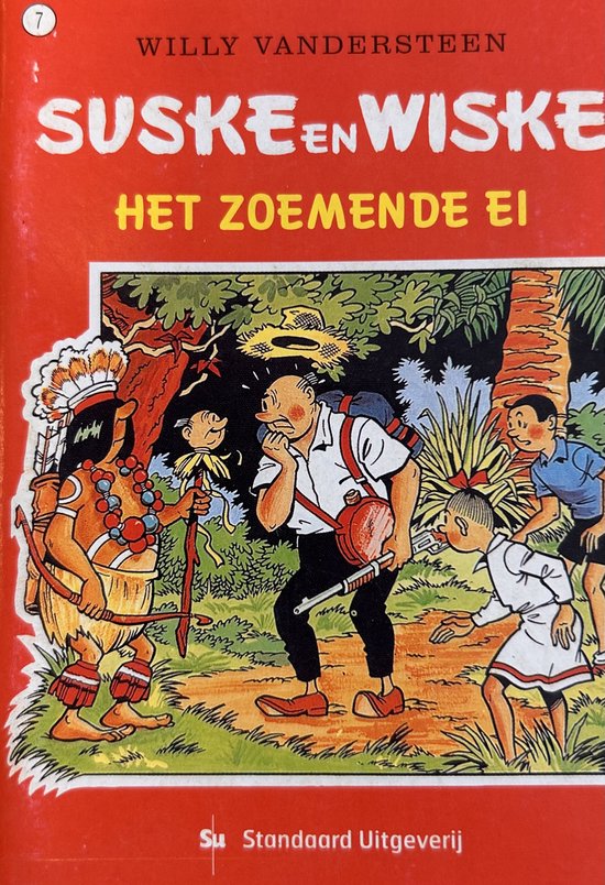 Suske en Wiske Het Zoemende Ei Mini stripboek 7
