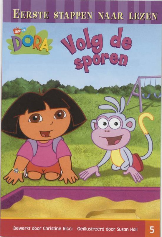 Dora - Volg De Sporen - Eerst stappen naar lezen - Nickelodeon