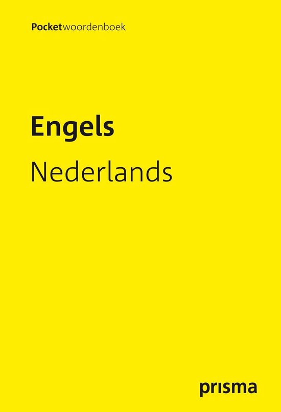 Prisma pocketwoordenboek Engels - Nederlands - Marlies Pieterse - Van Baars