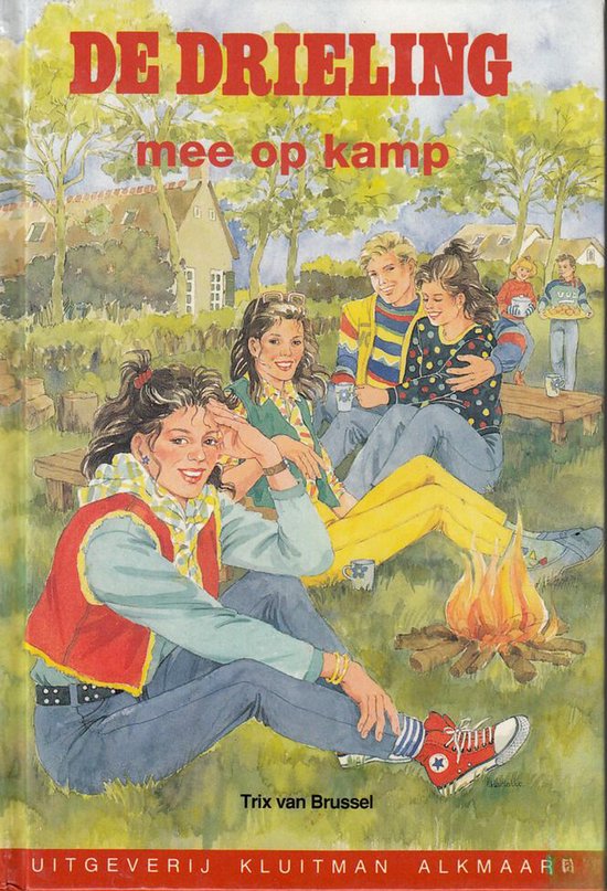 De drieling mee op kamp - Trix van Brussel, Charlotte Leene