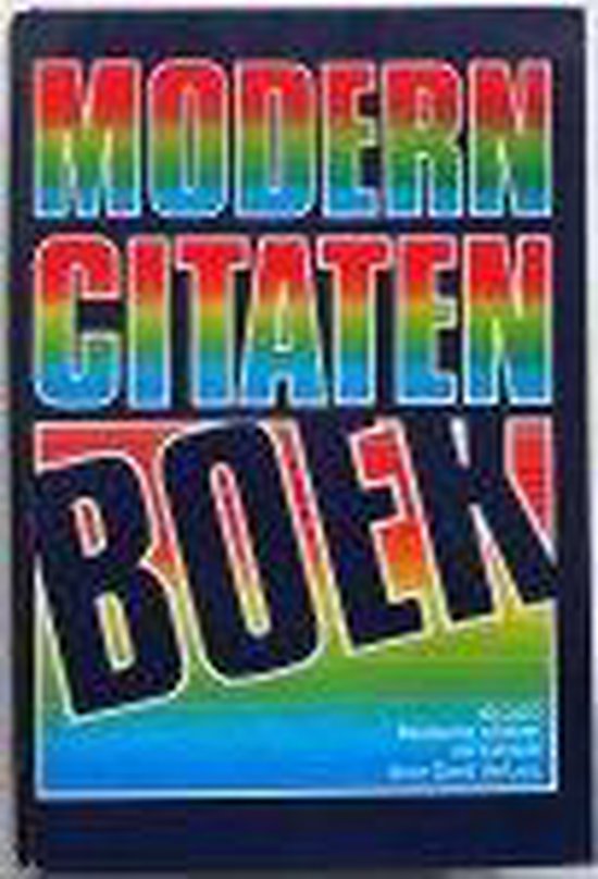 Modern citatenboek - Ley Gerd de