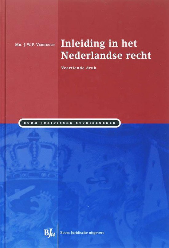 Inleiding In Het Nederlandse Recht - J.W.P. Verheugt