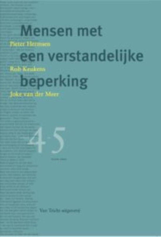 Mensen met een verstandelijke beperking Praktijkleerboek niveau 4 en 5 - Pieter Hermsen, Rob Keukens