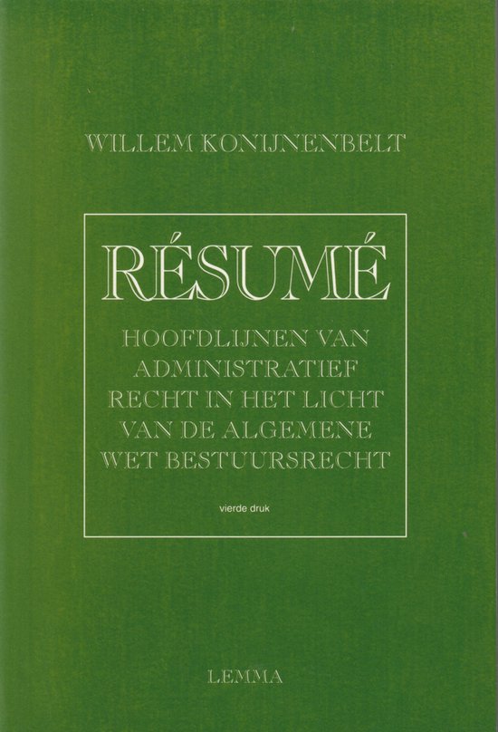 Resume - W. Konijnenbelt