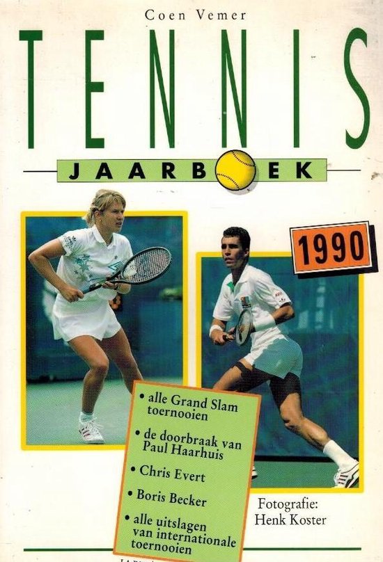 Tennisjaarboek 1989/90 - Onbekend, Vemer