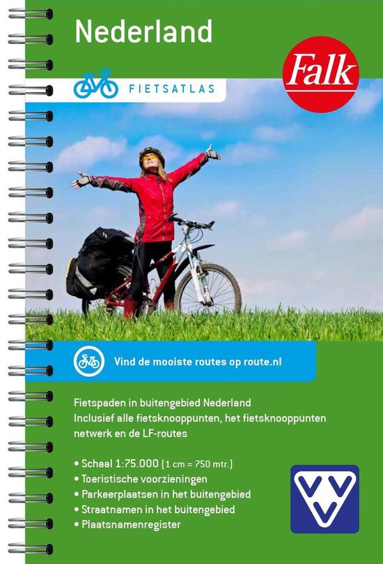 Falk VVV Fietsatlas Nederland - Stichting Landelijk Fietsplatform