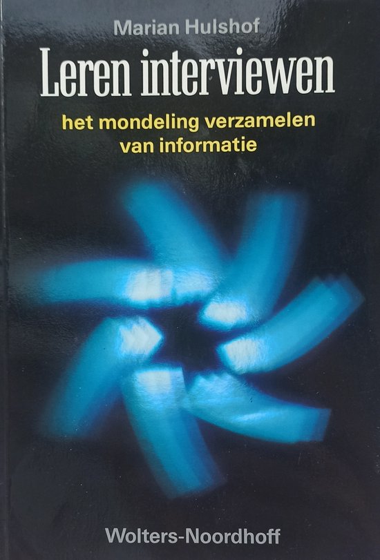 LEREN INTERVIEWEN - Marian Hulshof
