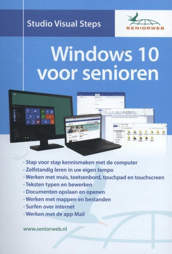 Cursusboek Windows 10 voor senioren - Studio Visual Steps