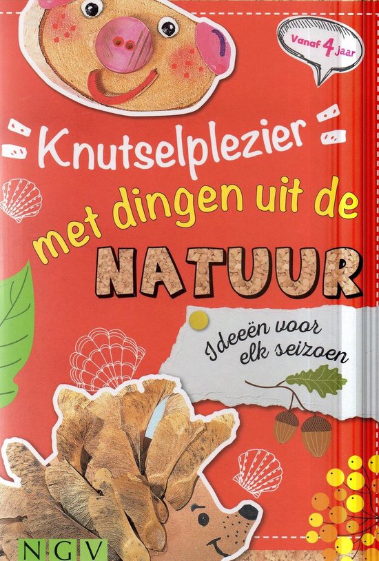 boek knutselplezier met dingen uit de natuur - uitgave, Merkloos
