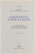 Ontwerp - verdrag tot vaststelling van een grondwet voor Europa : voorgelegd aan de Europese Raad, in Thessaloniki bijeen, 20 juni 2003 - Europese Conventie