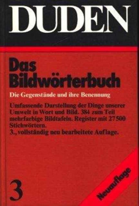 Bildwoerterbuch/Duden V.03, - Kurt Dieter Solf, Joachim Schmidt