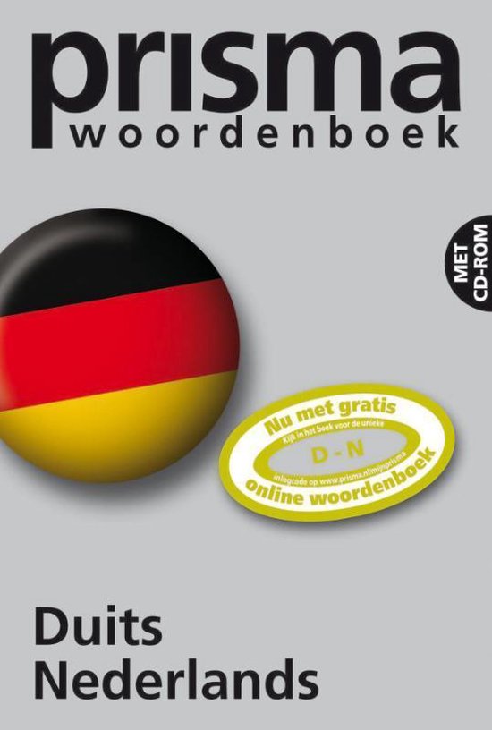 Prisma Woordenboek Duits Ned Met Cdr - J.A.H. van Gemert, Katja Babette Zaich