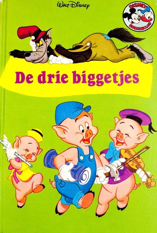 Disney Boekenclub Drie biggetjes - Walt Disney