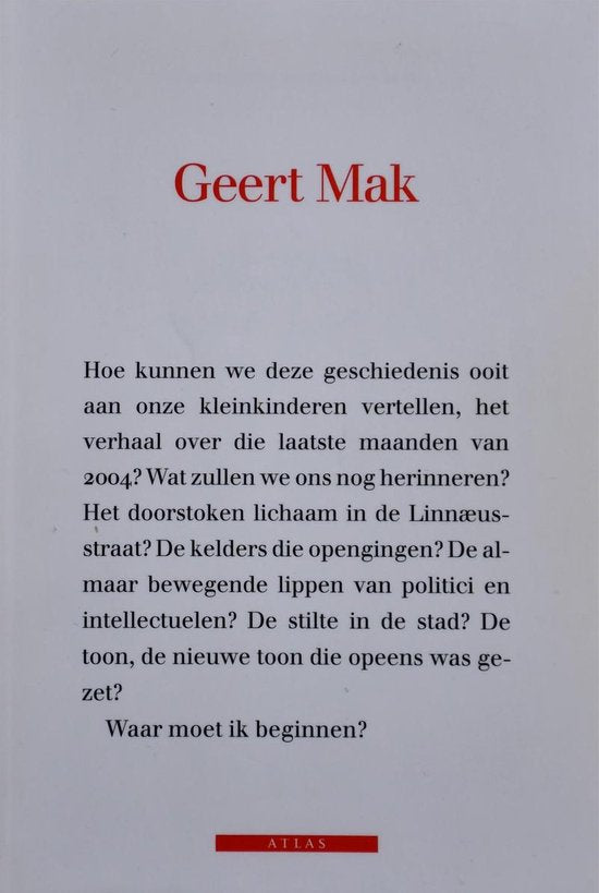 Gedoemd Tot Kwetsbaarheid Pamflet - Geert Mak