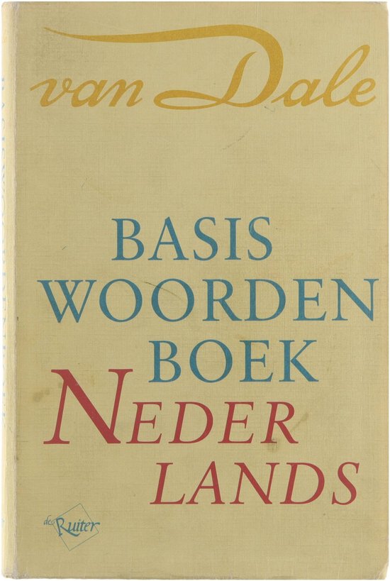 Van Dale basiswoordenboek nederlands - Marja Verburg, Monique Huijgen