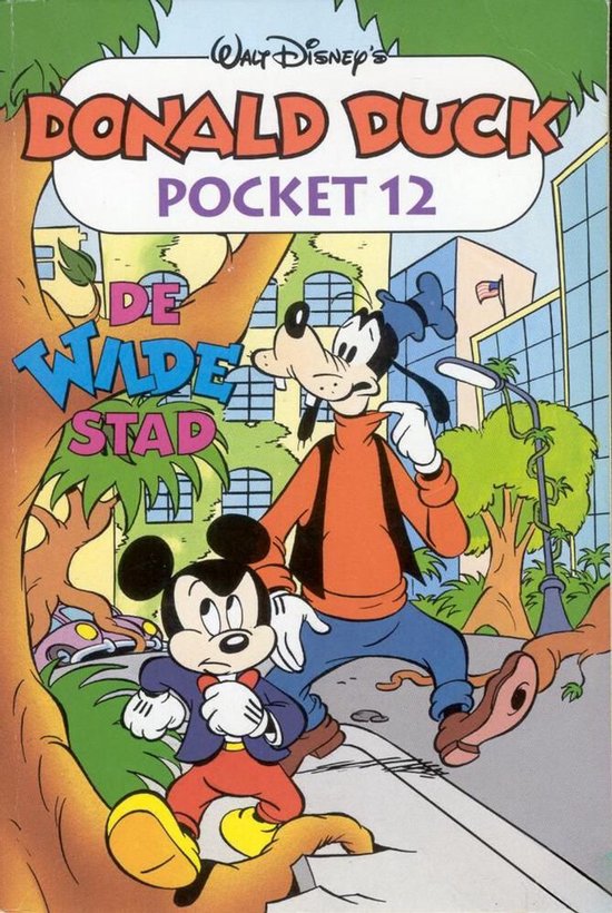Donald Duck pocket 12 De Wilde Stad - Walt Disney Studio’s