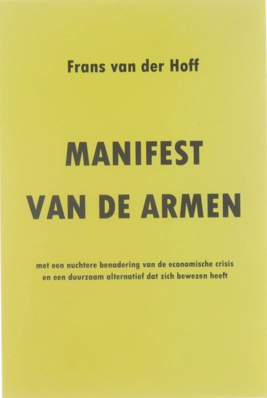 Manifest van de armen - Frans van der Hoff