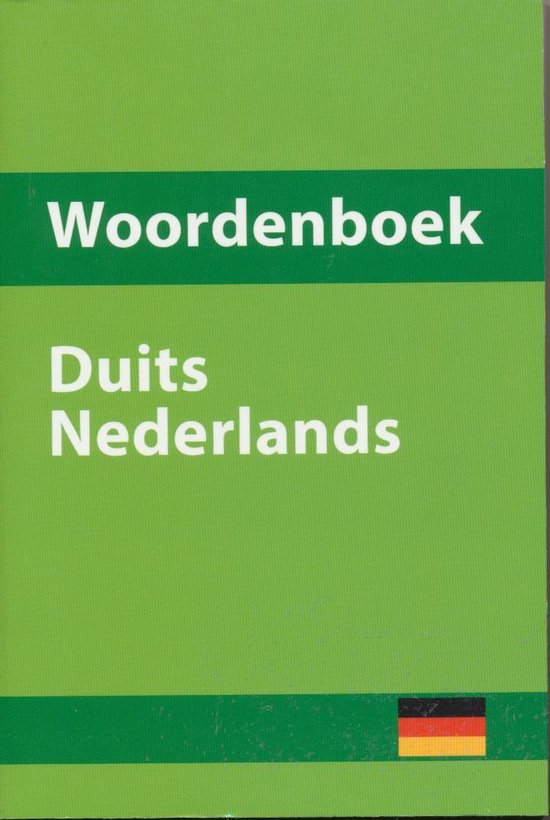 Woordenboek Duits - Nederlands - Onbekend
