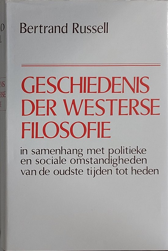 Geschiedenis der westerse filosofie - B. Russell, Bertrand Russell