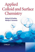 Applied Colloid & Surface Chemistry - Richard M. Pashley, Marilyn E. Karaman