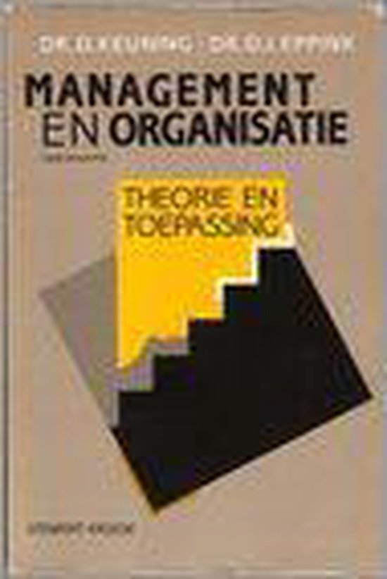 Management en organisatie, th&prakt - Keuning, Derk - Jan Eppink
